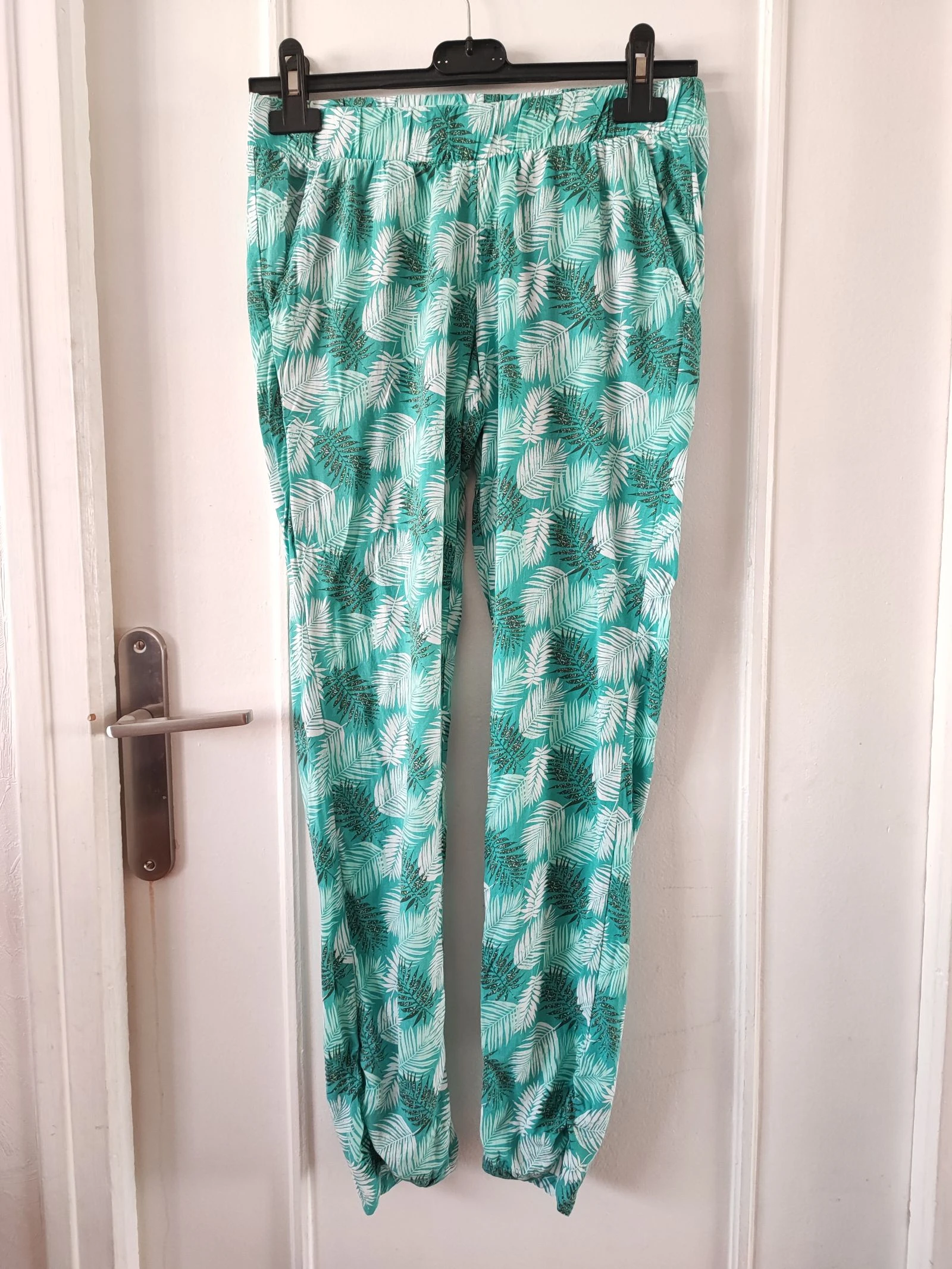 Pantalons fluide jogging avec poches